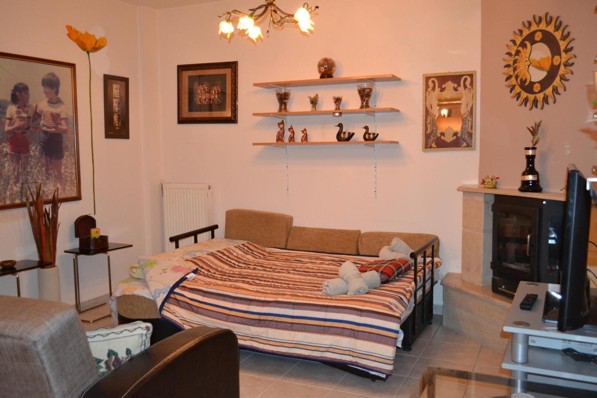 네아 미카니오나 Vasiliki'S Cosy House 아파트 외부 사진